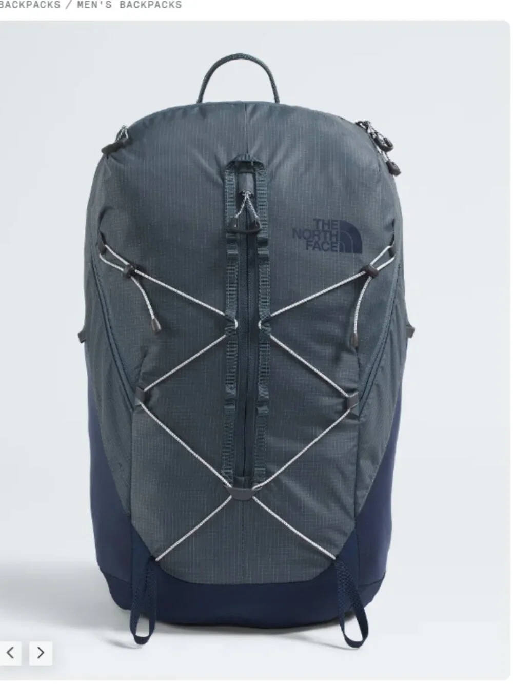 The North Face Adult Borealis Backpack Granite Grey NWT Compression Bag Pack